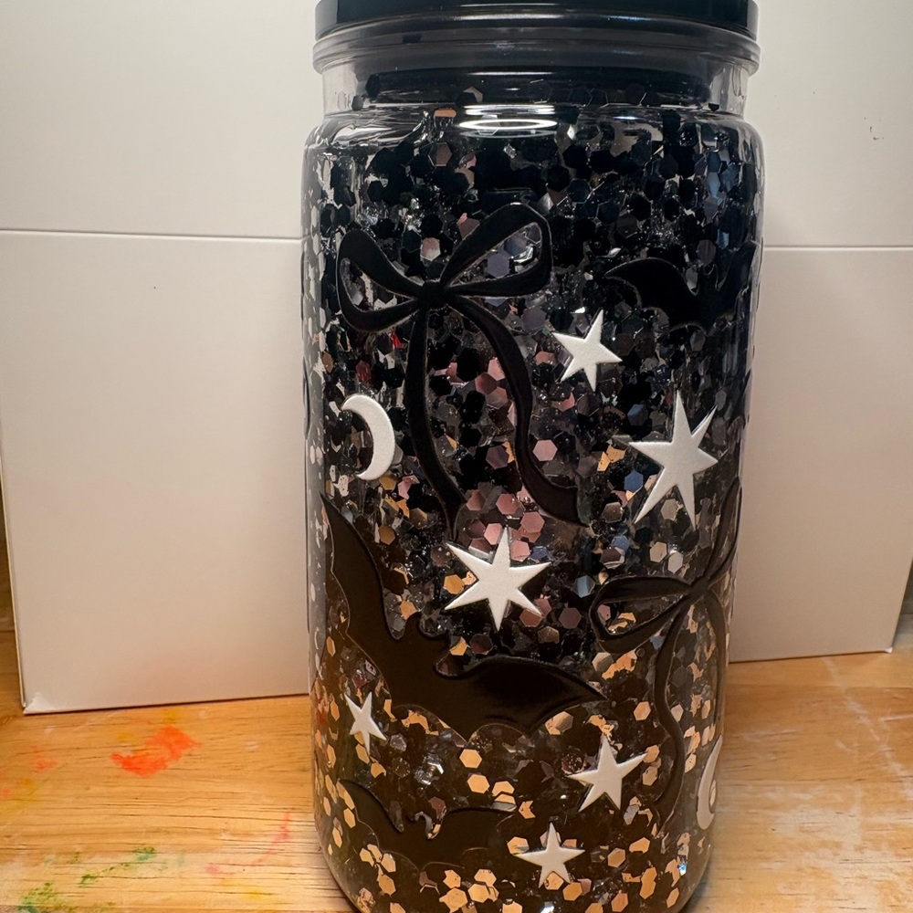 Black Starry Night 16oz Tumbler